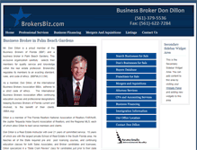 Tablet Screenshot of brokersbiz.com
